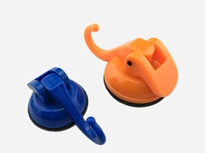 60mm rubber suction cups with hook