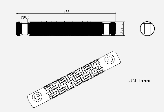 ID 22mm rubber grip 13