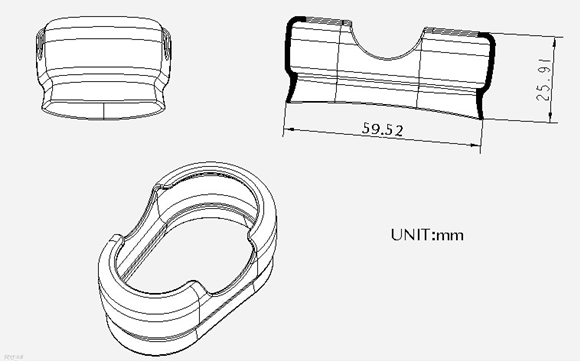 silicone case for LED