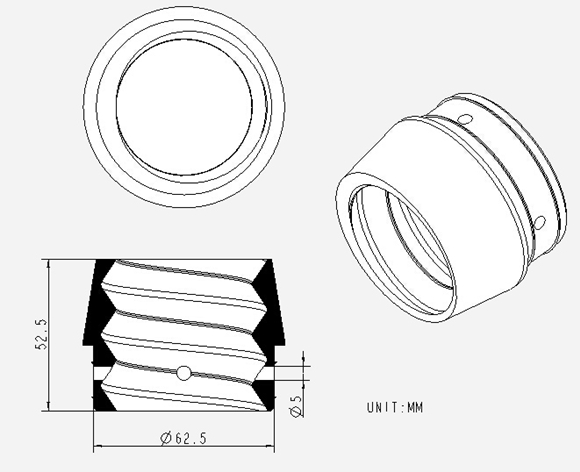 EPDM heat resistance rubber joint