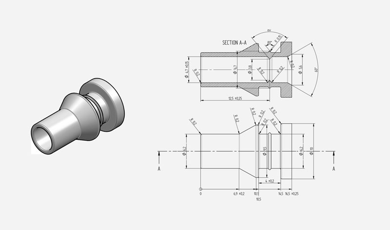 16mm Tower rubber protection coil