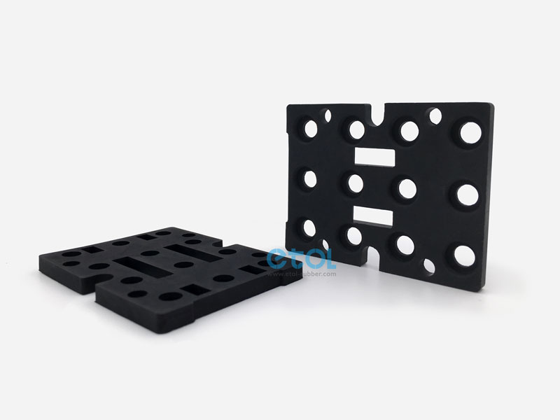 rubber damping pad